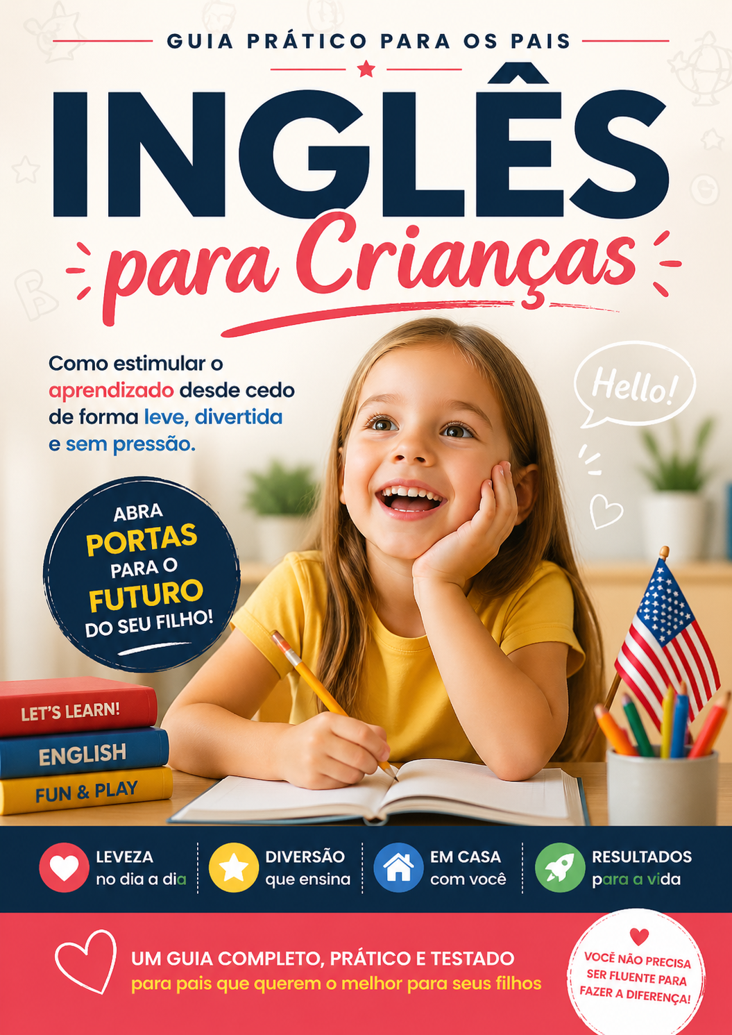 Inglês para Crianças: Método Fácil para Pais Inteligentes