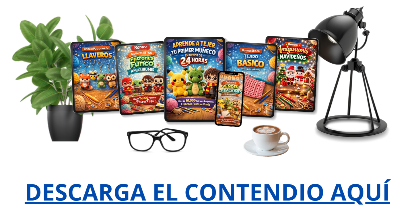 pack pdfs Gana Dinero con Amigurumis - Ginet Colmenares | Hotmart