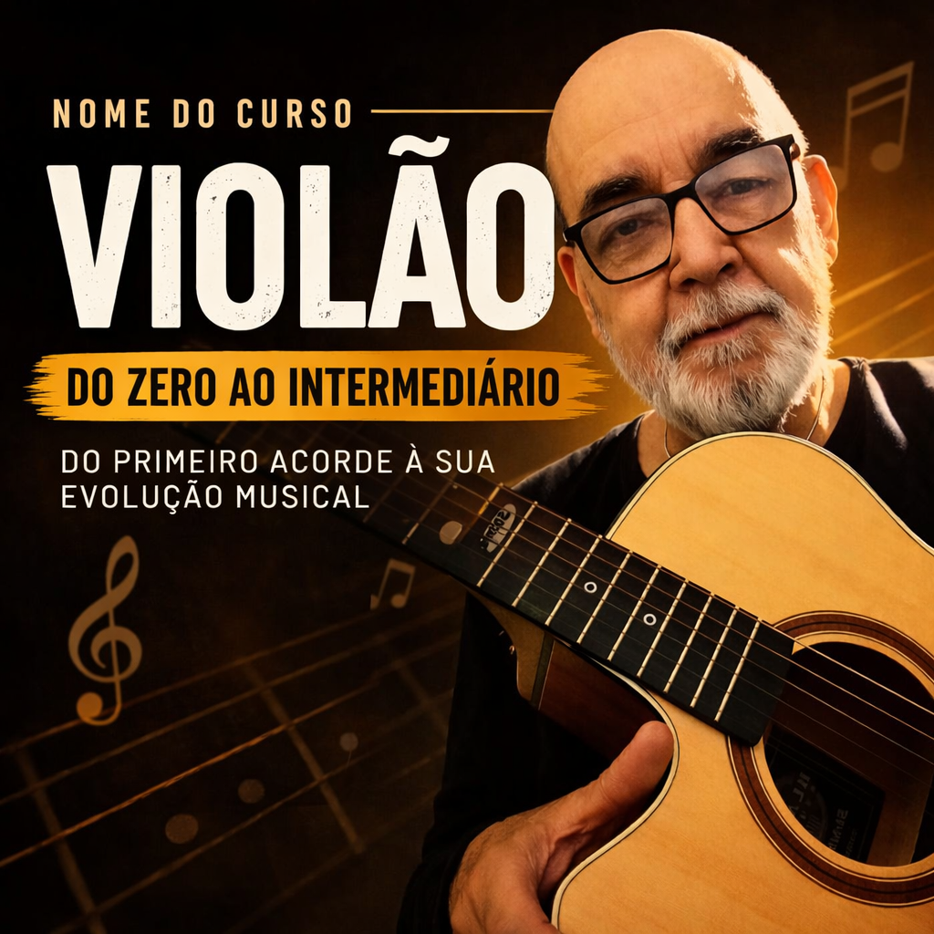 Curso de violão do zero ao intermediário
