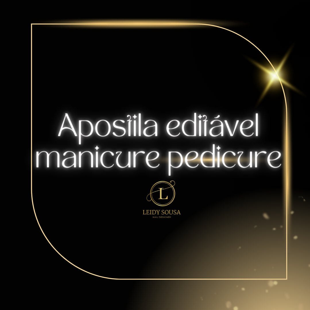 Imagem de capa para o Curso online Apostila editável | Manicure Pedicure