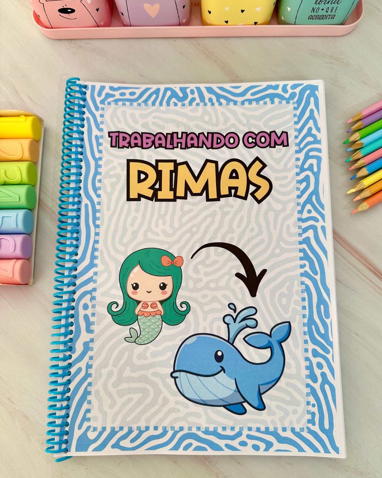 🩵Trabalhando com as rimas 🩵