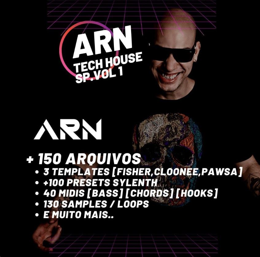 Arn - Tech House Sample Pack Vol.1 - Arnaldo Miranda - Arn Music