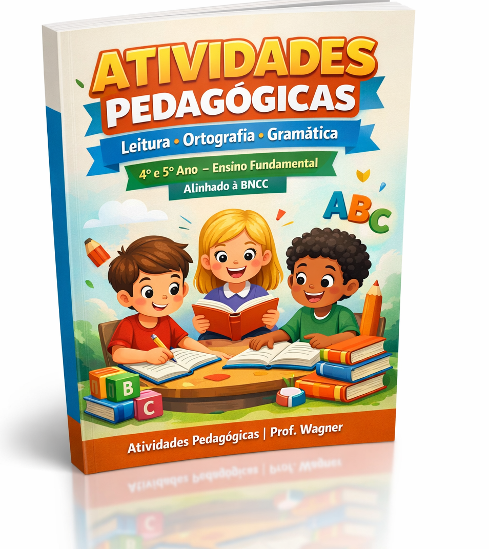 4º e 5º ANOS ATIVIDADES PEDAGÓGICAS LEITURA, ORTOGRAFIA E GRAMATICA...
