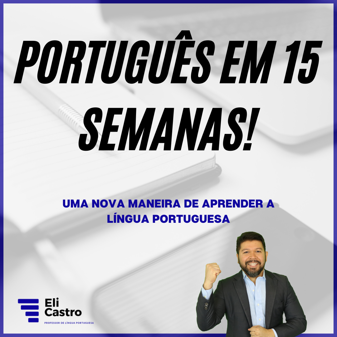 Imagem de capa para o Curso online Português em 15 semanas