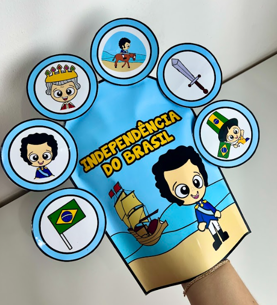 Luva História Independência do Brasil