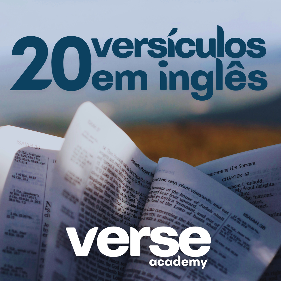 20 versículos em inglês