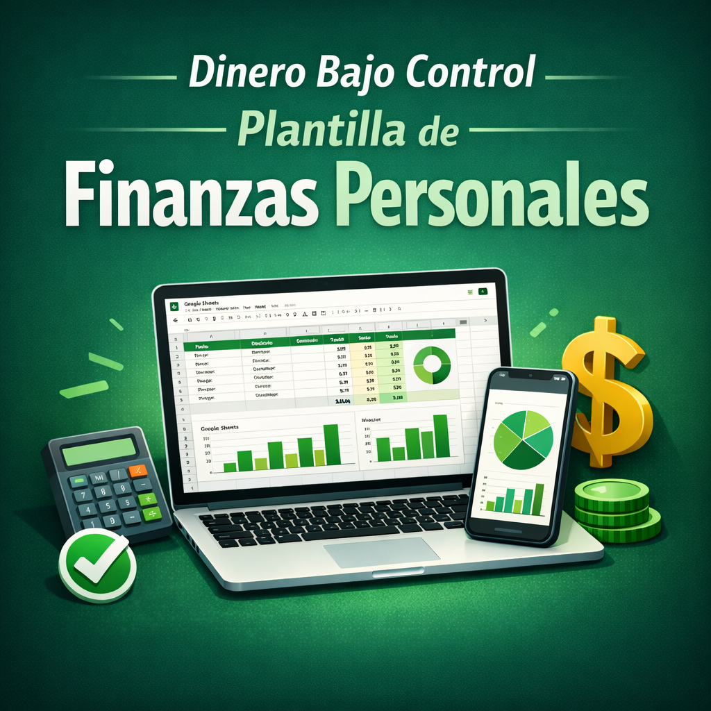 Plantilla de Finanzas Personales - Dinero Bajo Control | Hotmart
