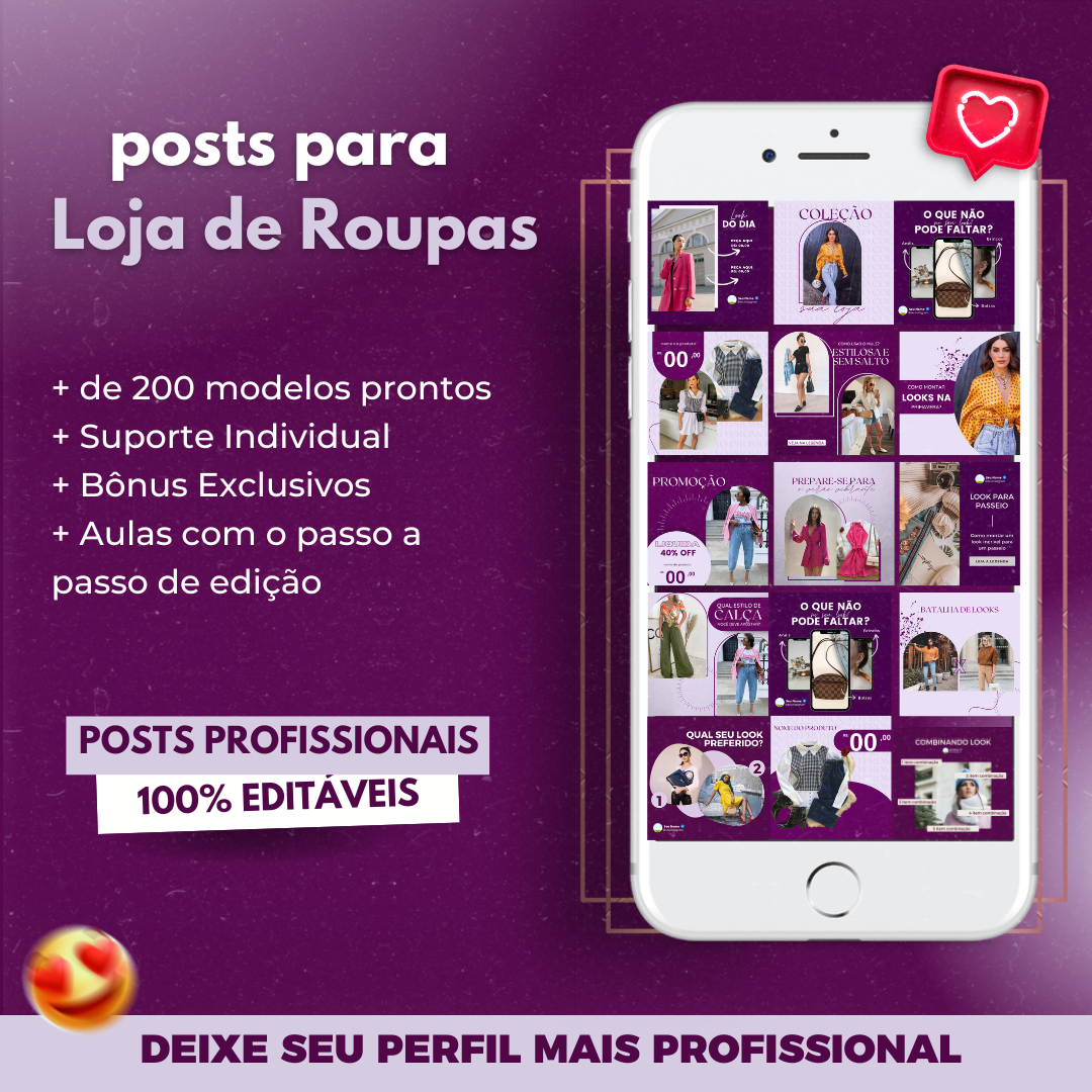 Pack Loja de Roupas