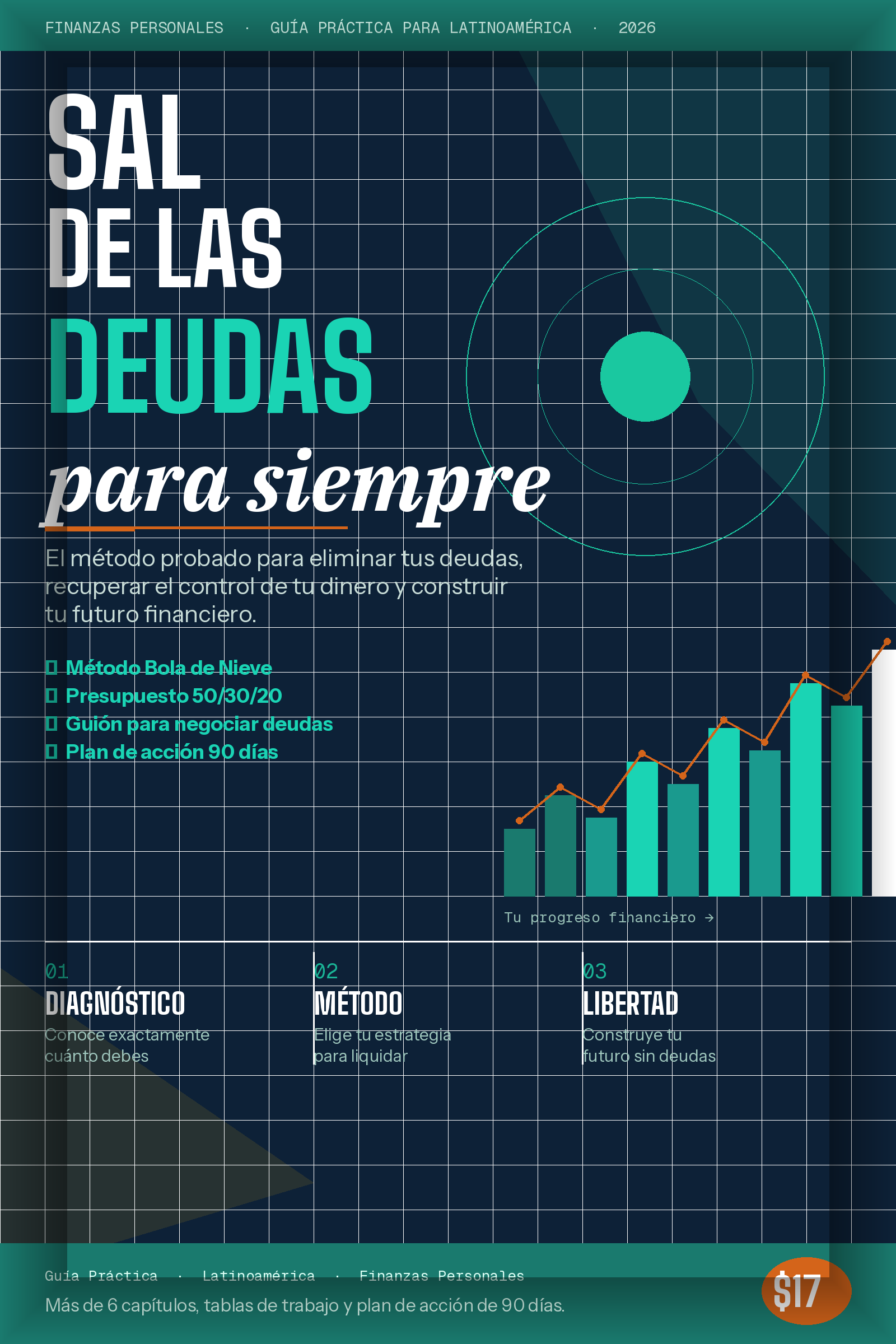 Sal de las Deudas para Siempre: El Método Paso a Paso para Recupera...