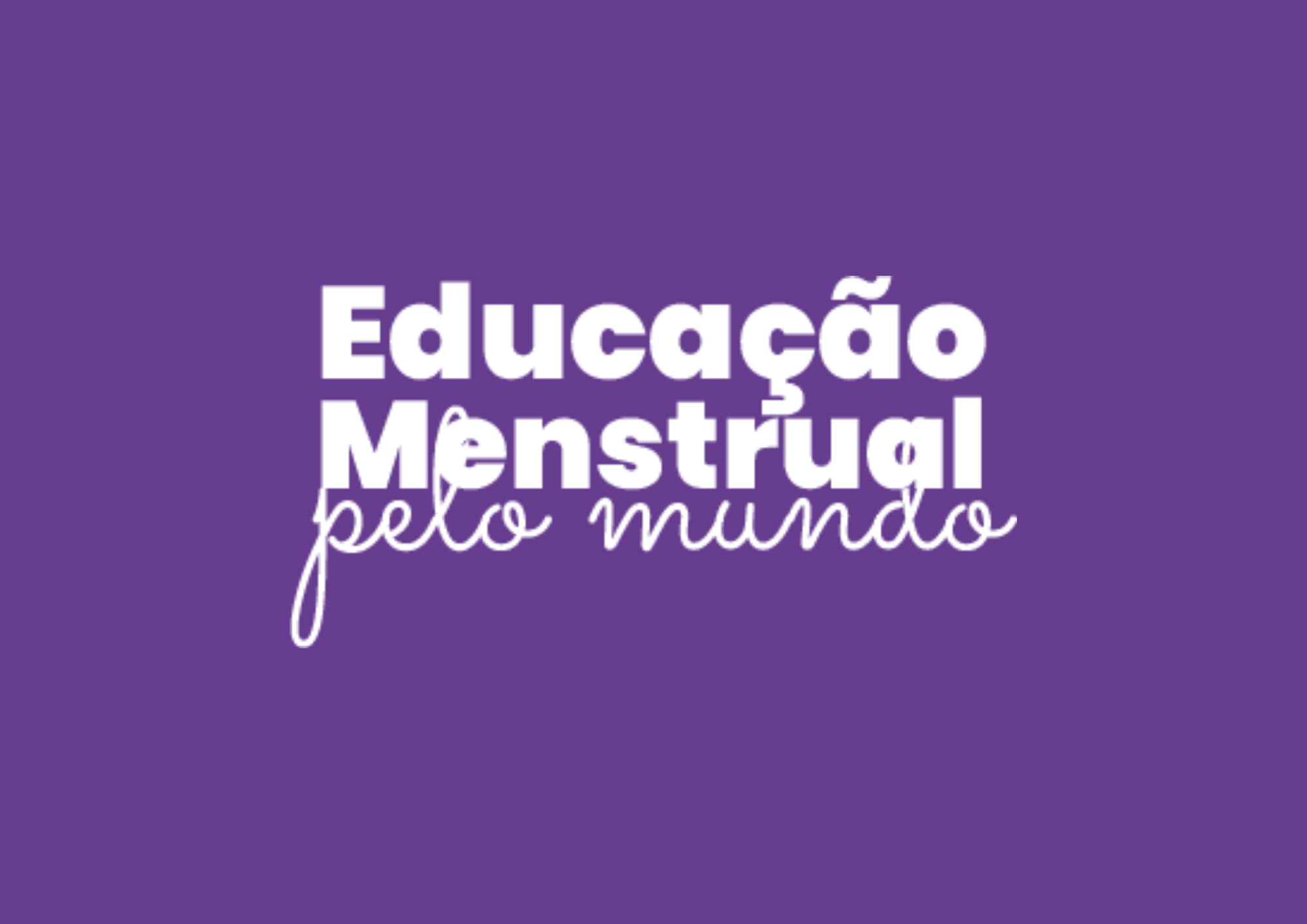 Formação Educação Menstrual Pelo Mundo Logo