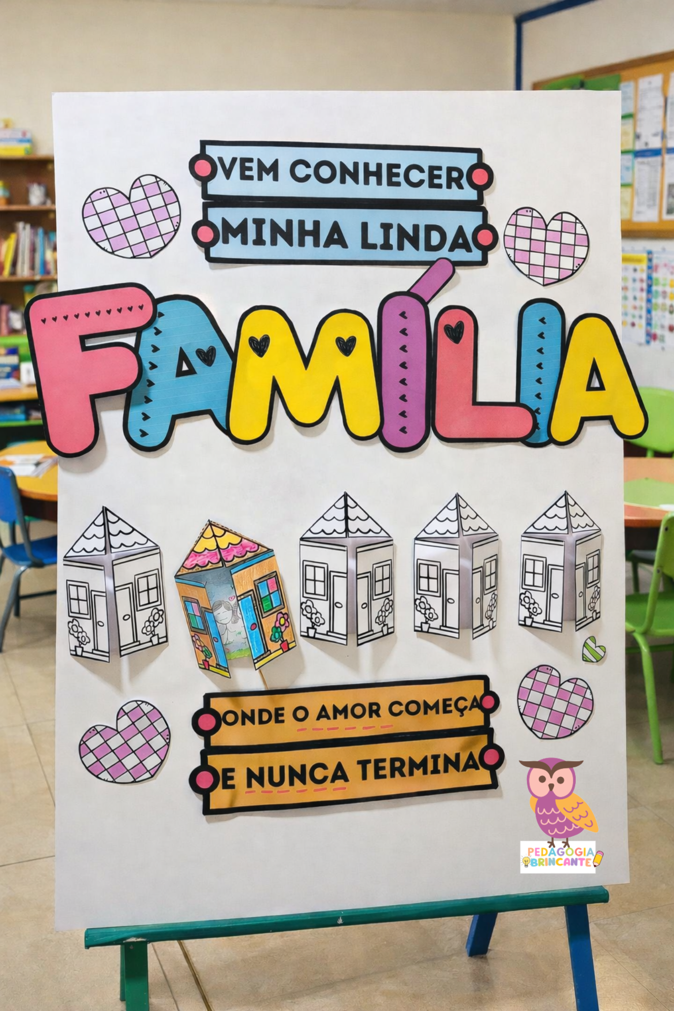 Mural da Família / Dia da família - Pedagogia Brincante | Hotmart