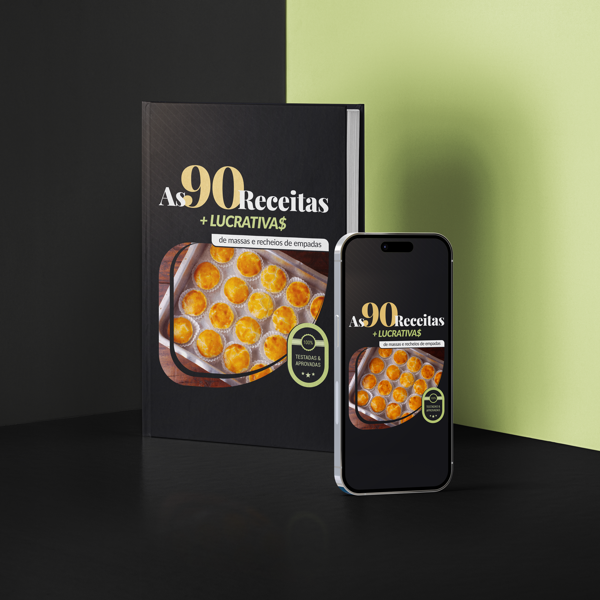 As 90 Receitas Mais Lucrativas de Massas e Recheios de Empadas
