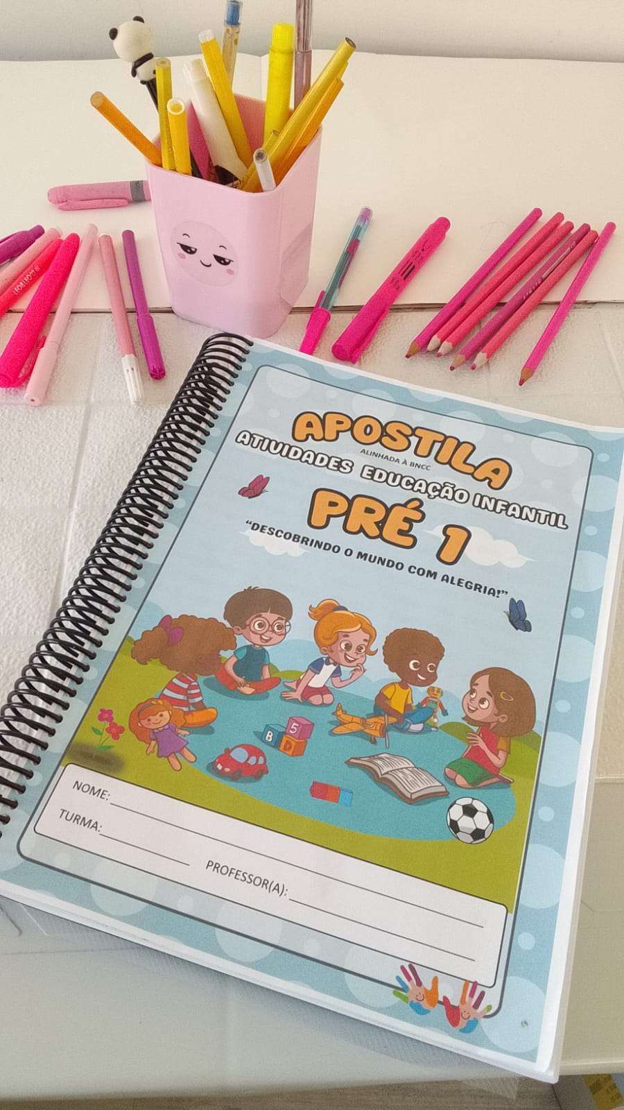 Apostila de atividades Pré-escola 1 Completa - Recursos e atividade...