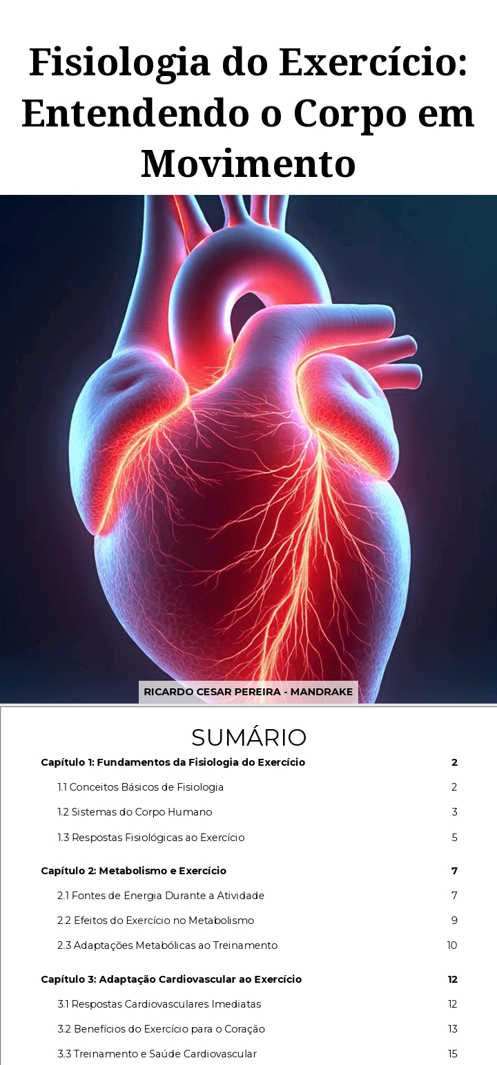 A Fisiologia do Exercício: Entendendo o Corpo em Movimento - Prof...
