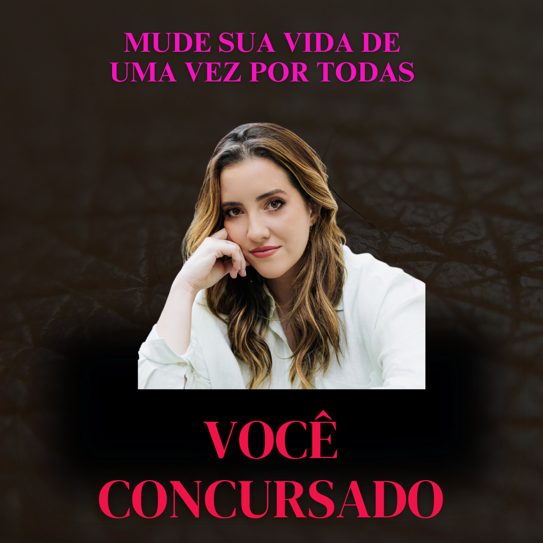Imagem de capa para o Curso online VOCÊ CONCURSADO 