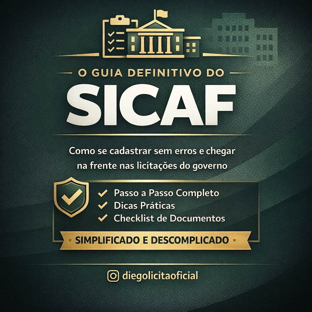 Sicaf SICAF Sem Complicação - Diego Espindola | Hotmart