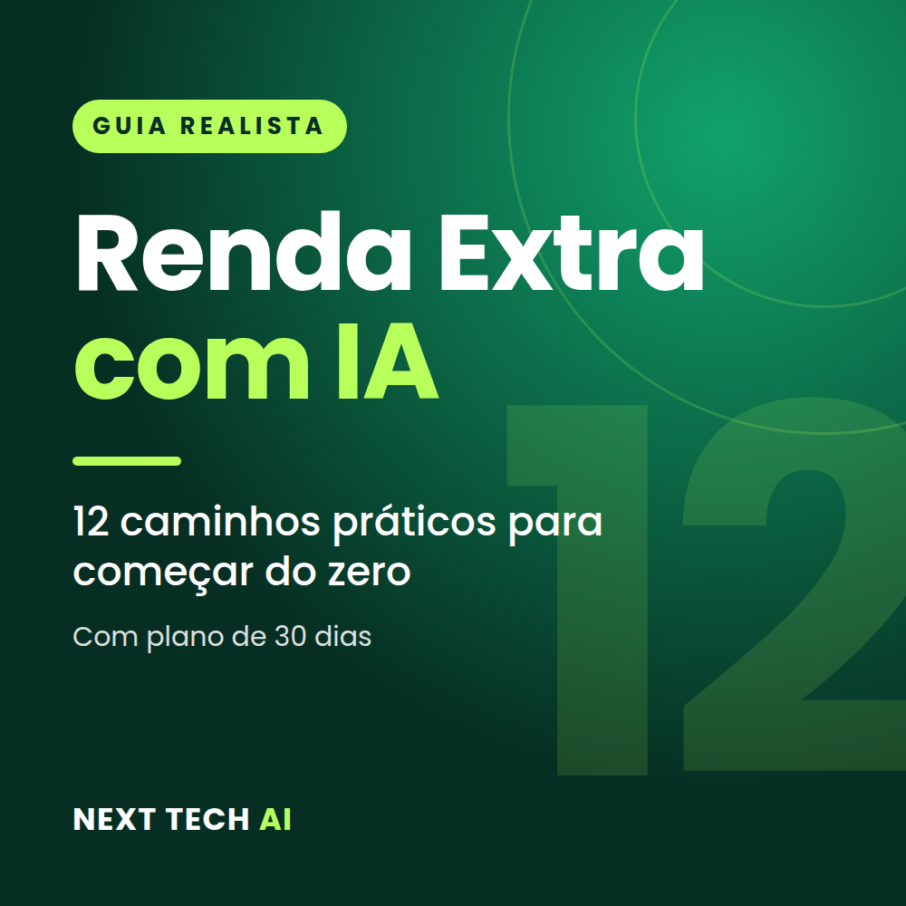 Renda Extra com IA: 12 Caminhos do Zero