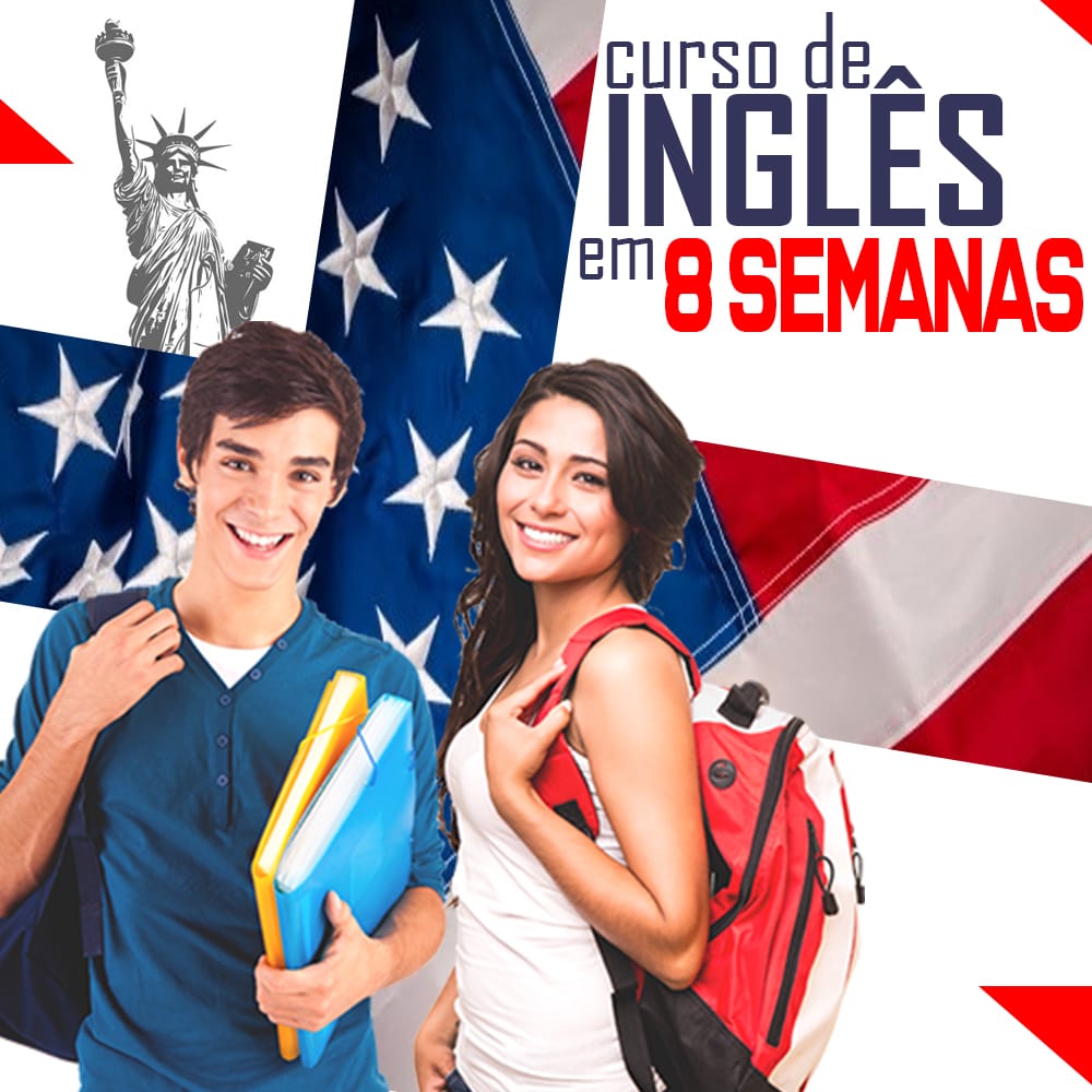 Curso inglês em 8 semanas