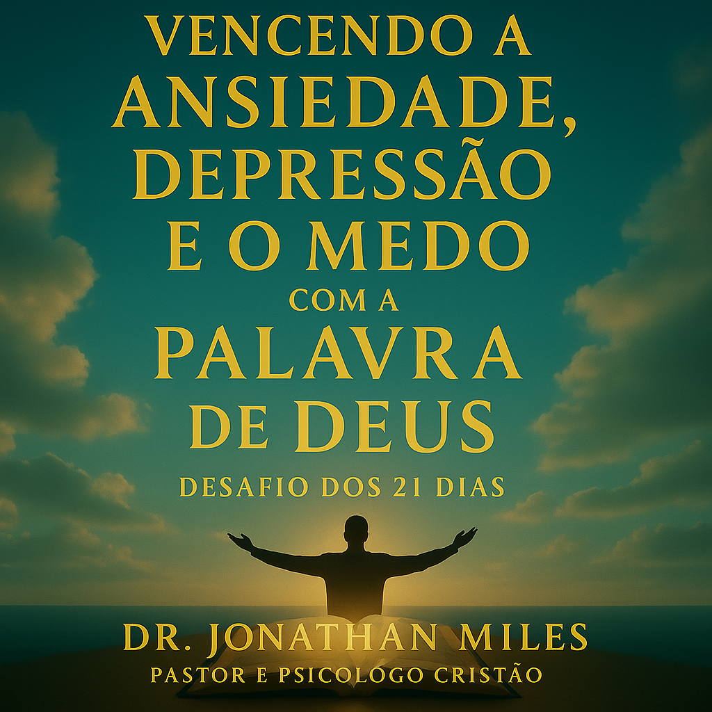 Vencendo a ansiedade, depressão e o medo com a palavra de Deus, desafio ...