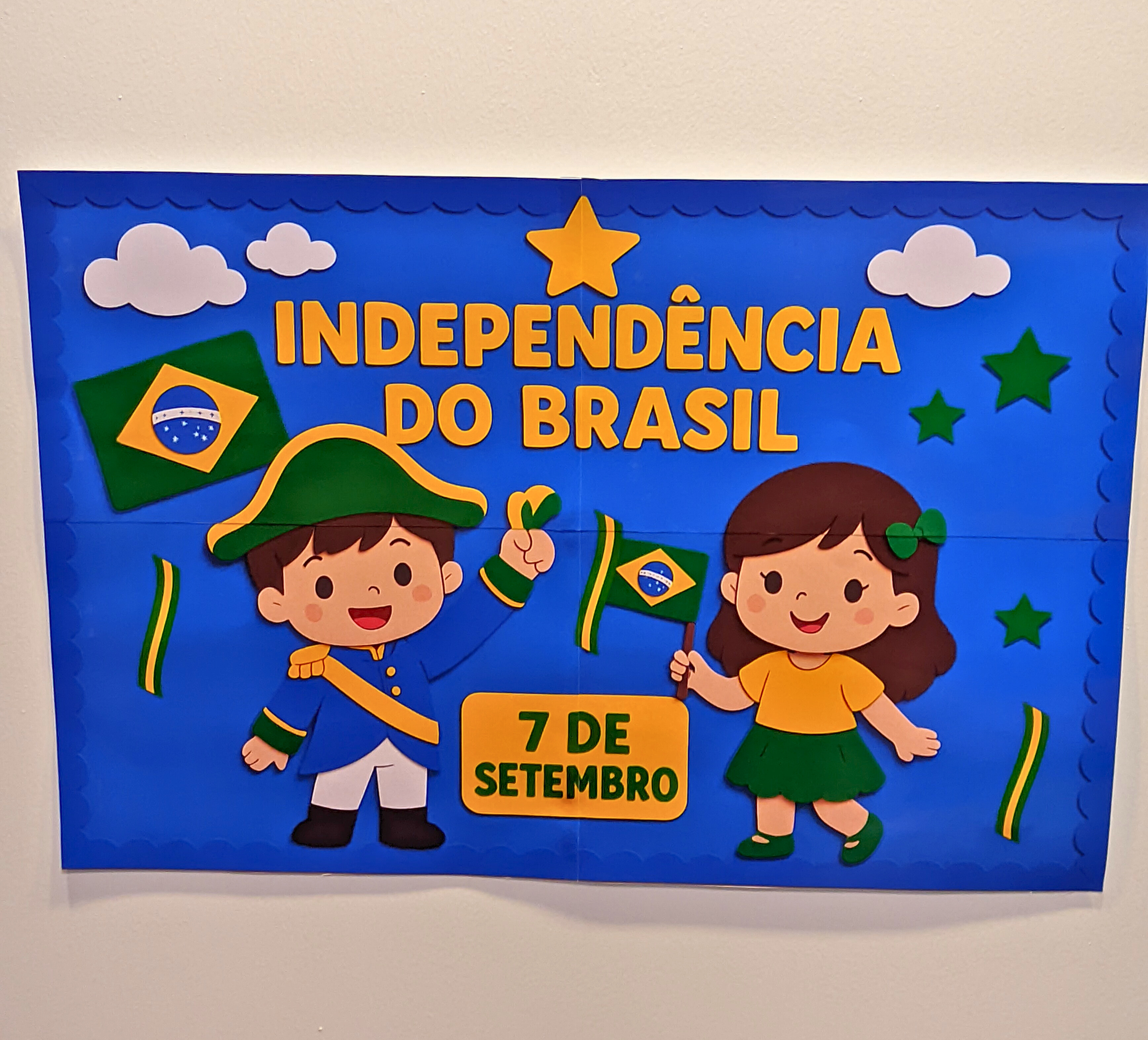 Painel 7 de Setembro – Independência do Brasil para Imprimir (3 Tam...
