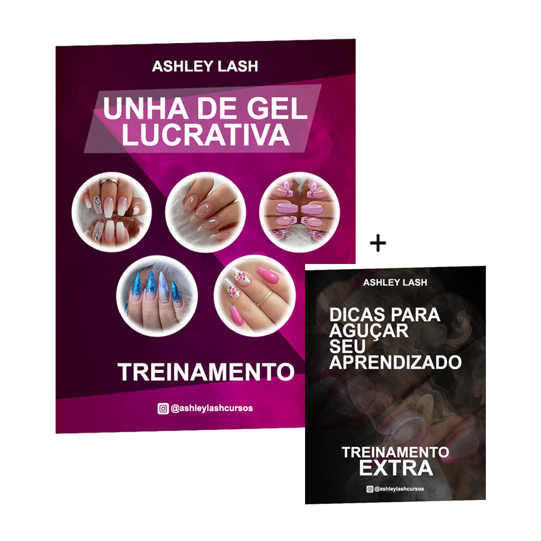 Unha de gel lucrativa + Bônus
