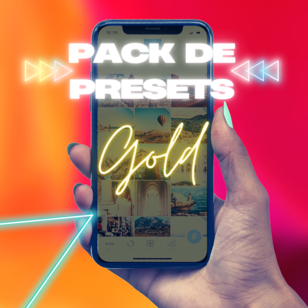Imagem de capa para o Curso online Pack de Presets Gold