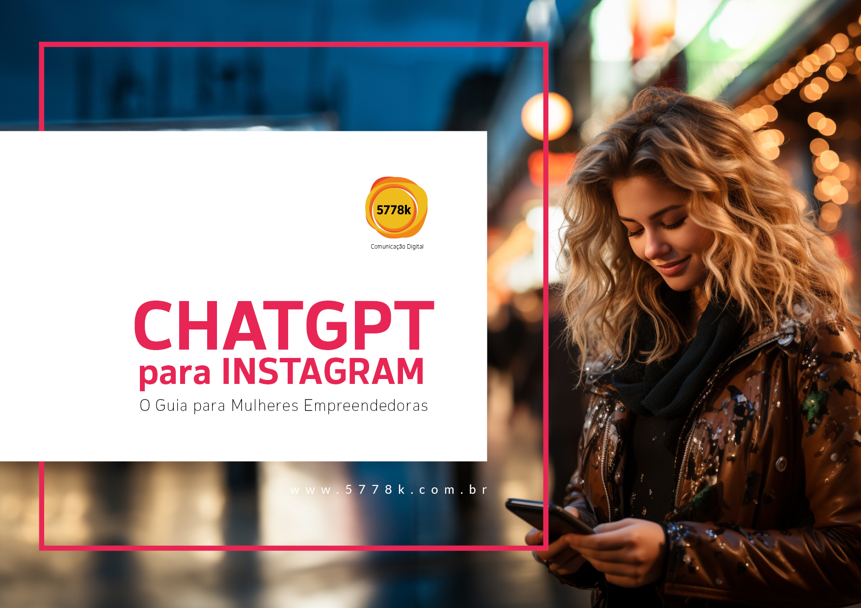 Imagem de capa para o Curso online Chat GPT para Instagram - Crie conteúdo de alta qualidade sem perder tempo