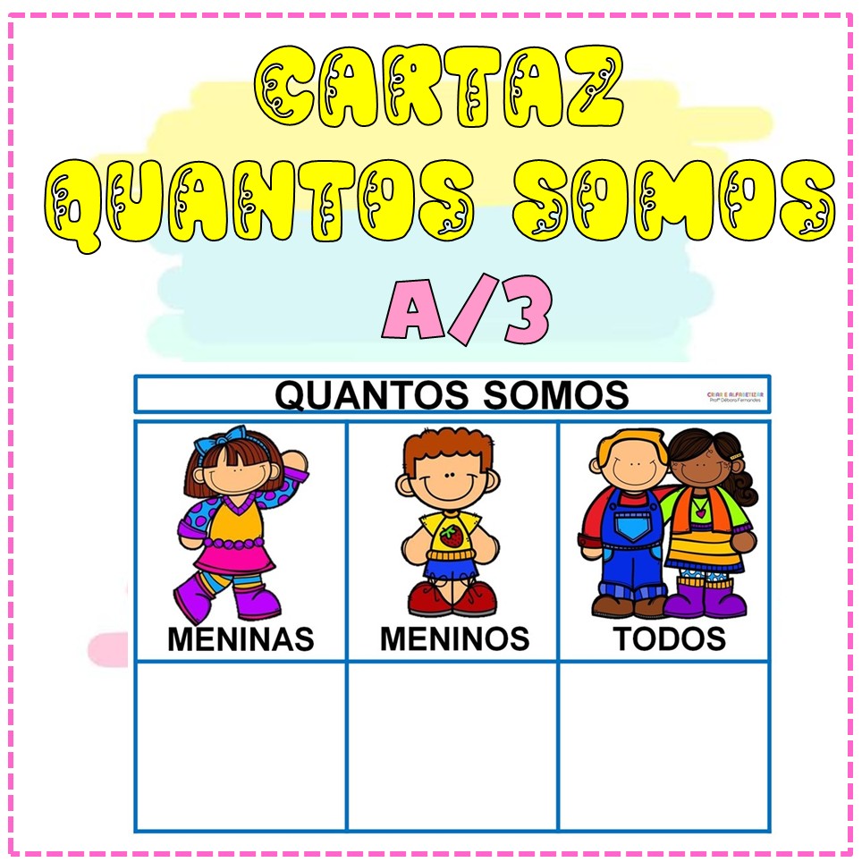 CARTAZ QUANTOS SOMOS NOVO MODELO
