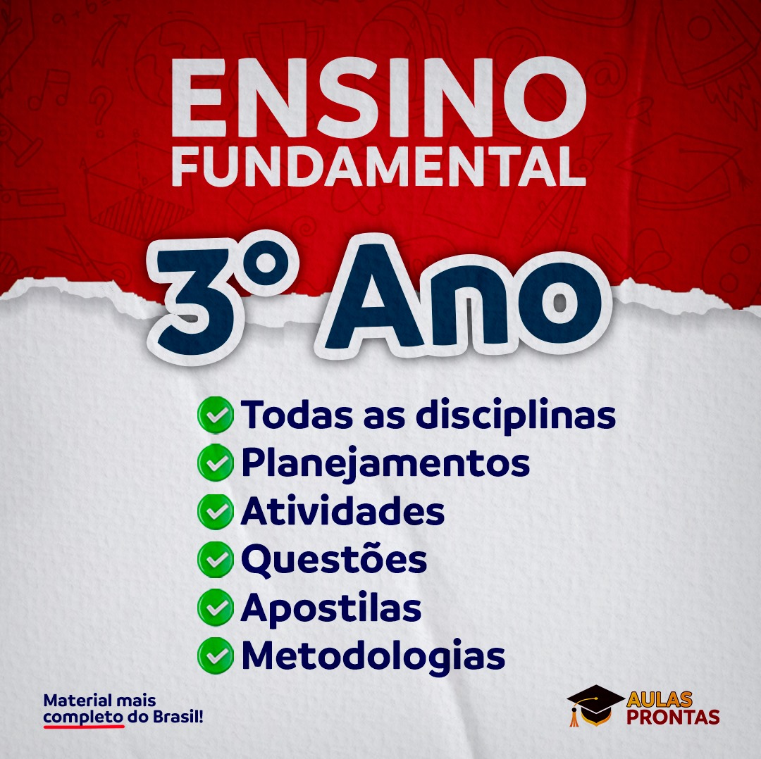 3º ANO - PLANEJAMENTOS E ATIVIDADES