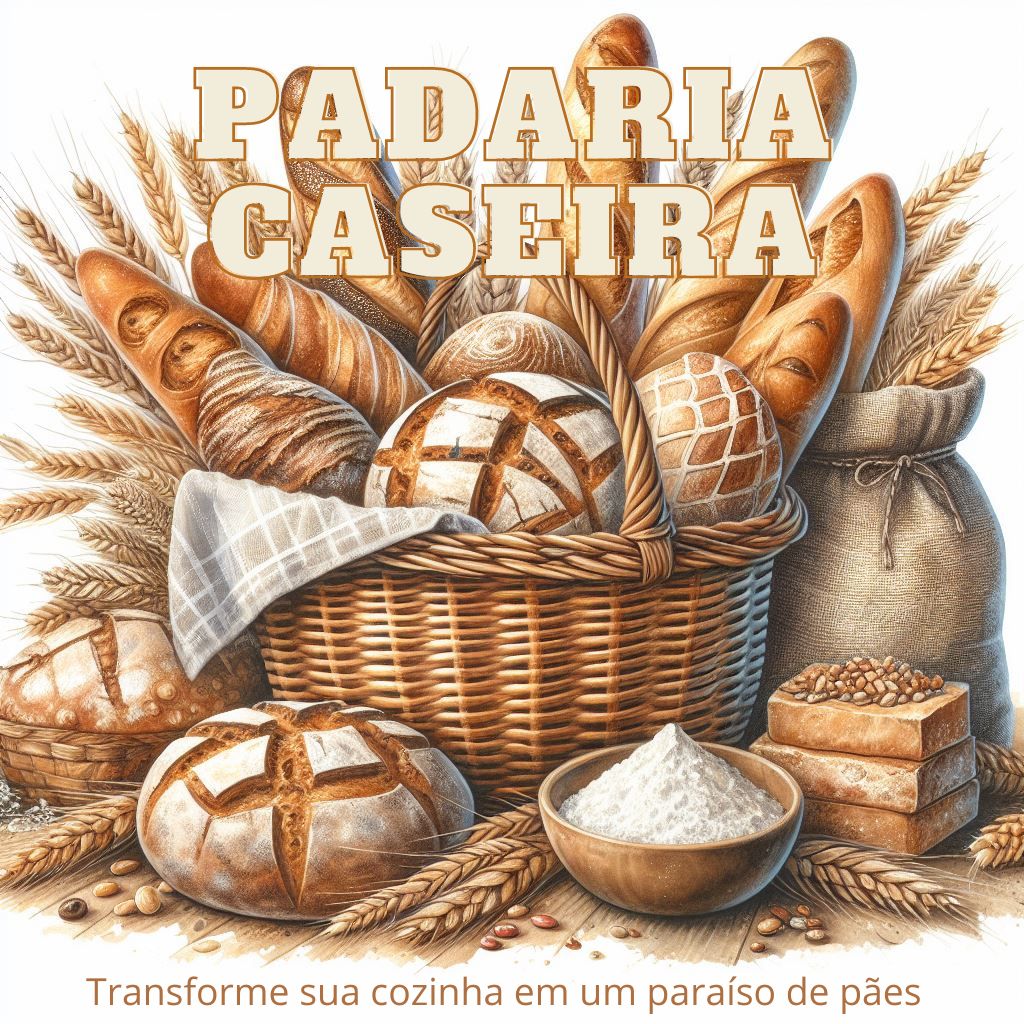 Padaria Caseira: Transforme sua cozinha em um paraíso de pães