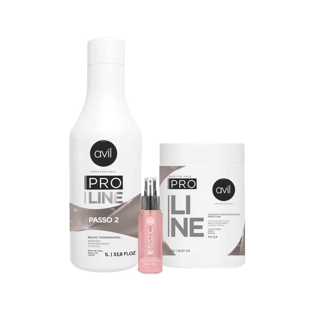 KIT PROLINE + MASCARILLA + SERUM (SOLO PERÚ) Avil Professional Perú