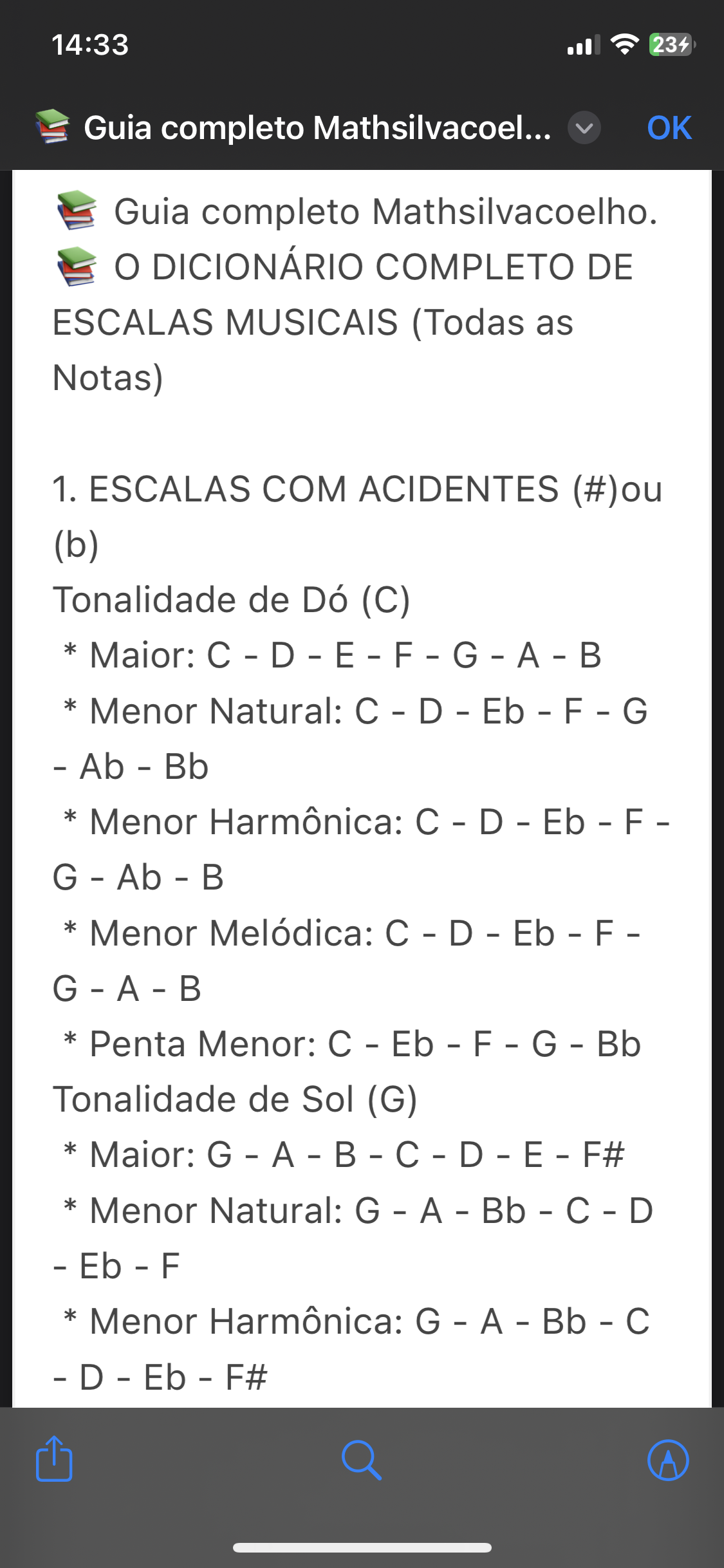 Dicionário Dos Acordes