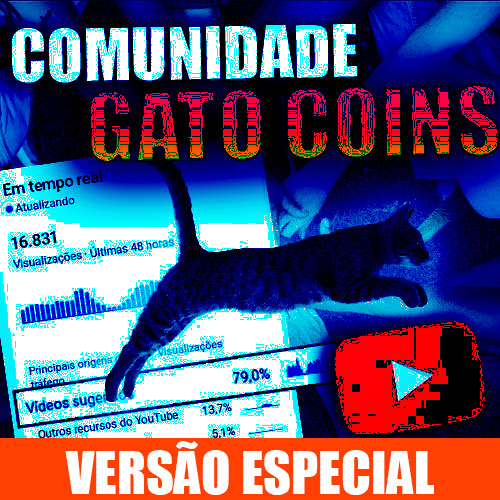 Gato Coins | Comunidade de Engajamento para Youtubers Automatizada