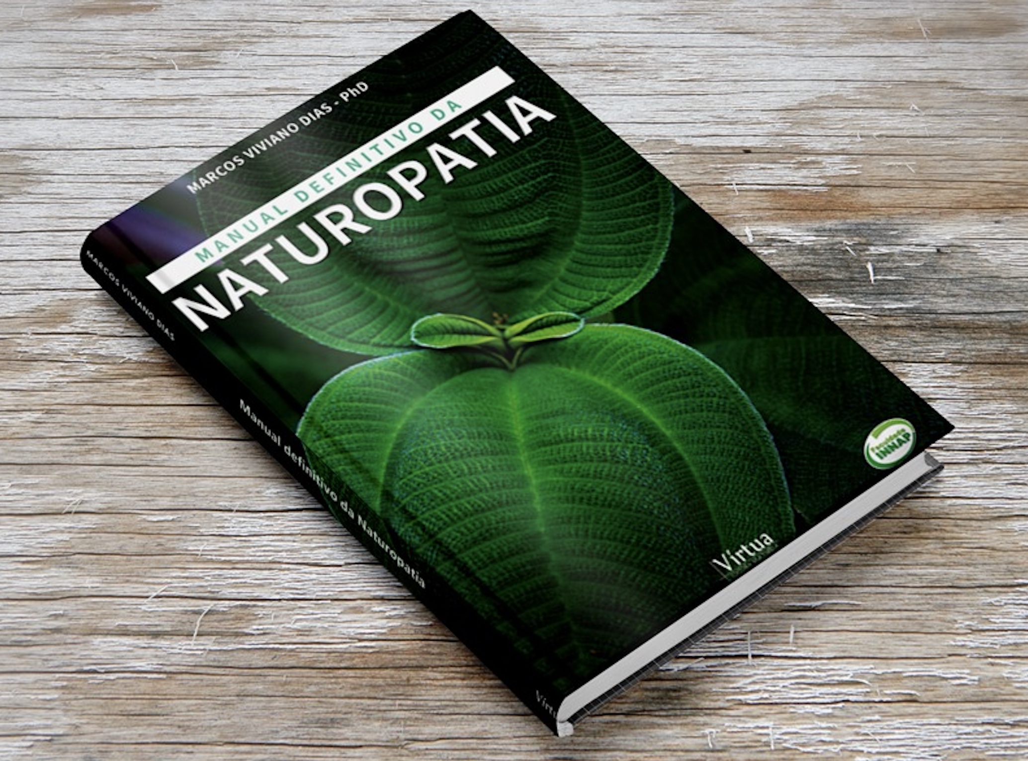 Livro Manual Definitivo da Naturopatia - Marcos Viviano Dias | Hotmart