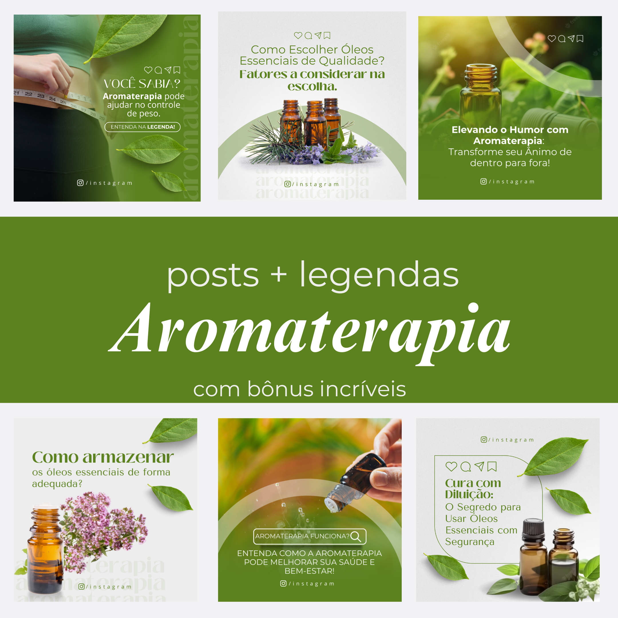 Imagem de capa para o Curso online Pack Aromaterapia