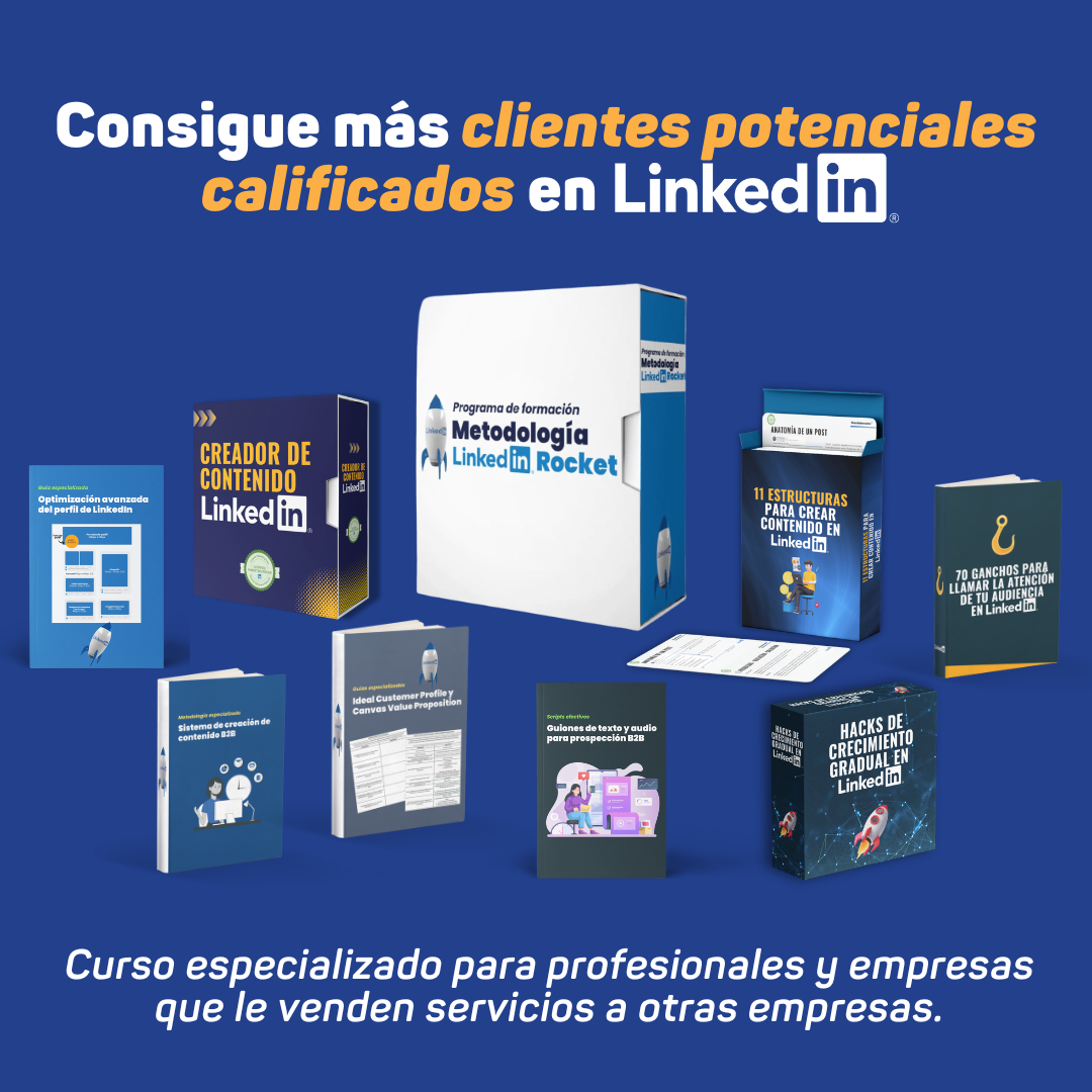 Metodología LinkedIn Rocket: Aprende a conseguir clientes potenciales y ...