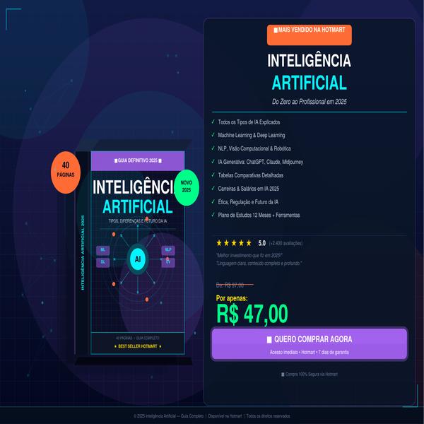 Inteligência Artificial do Zero: Aprenda a Criar e Usar IA - Bruno ...