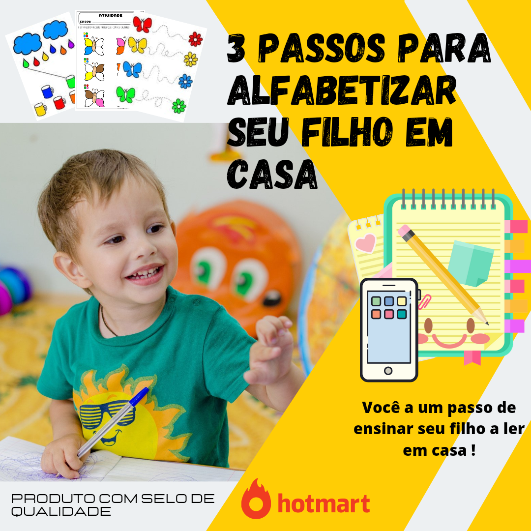 3 Passos para Alfabetizar seu Filho em Casa - ALFABETIZANDO EM CASA...