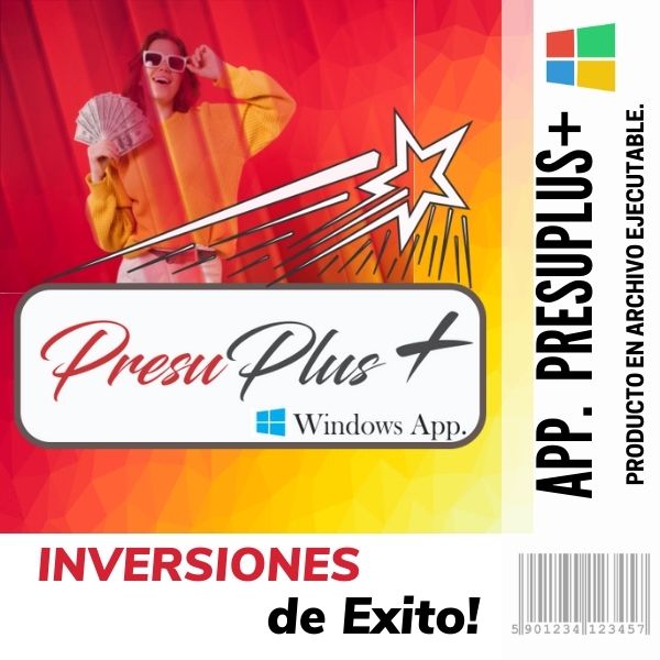 APP. PRESUPLUS + (PRESUPUESTA TUS PROYECTOS)