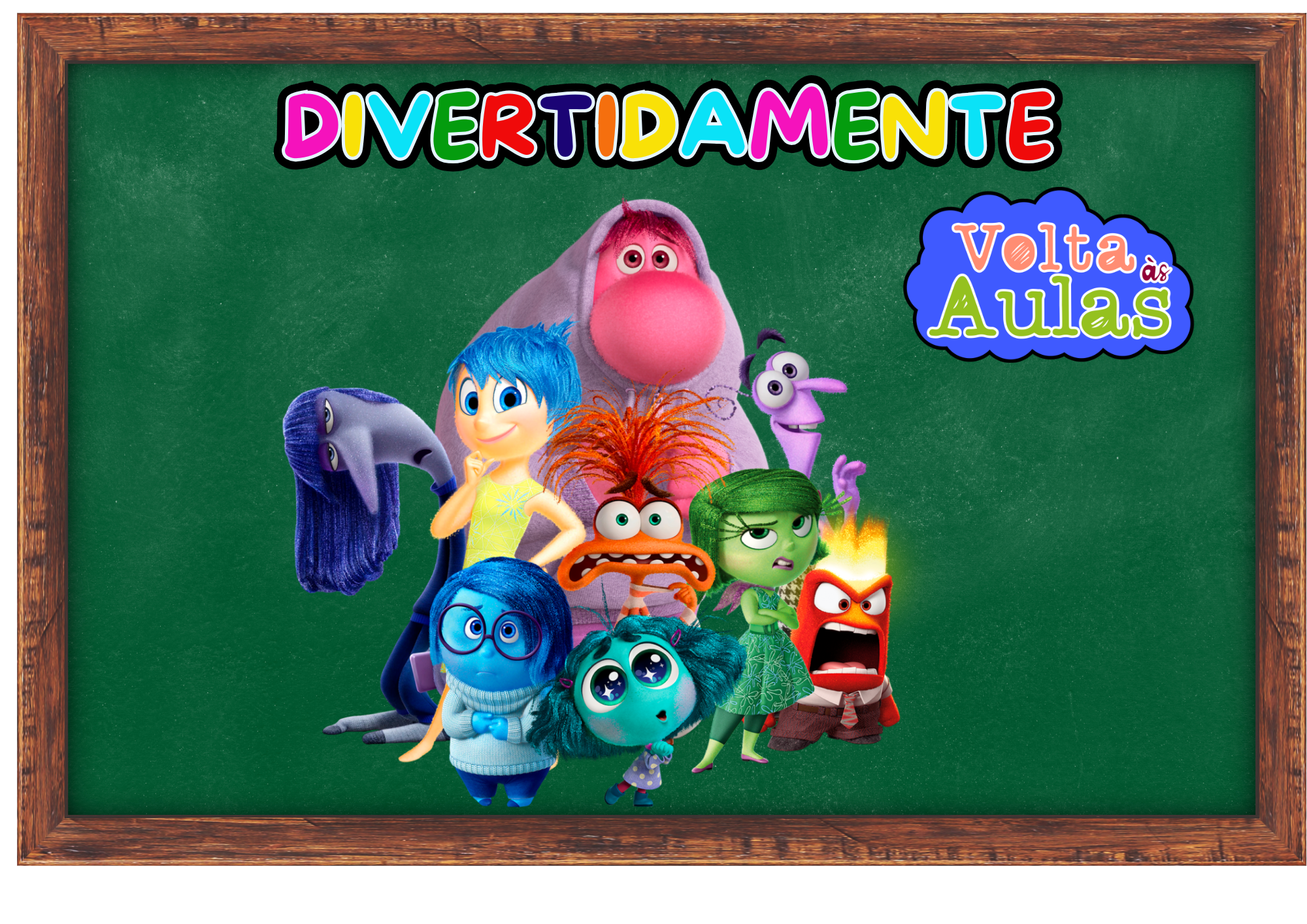 Volta às aulas com Divertidamente! 🎨📚