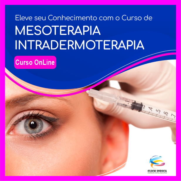 MESOTERAPIA / INTRADERMOTERAPIA AVANÇADA - CURSO COMPLETO