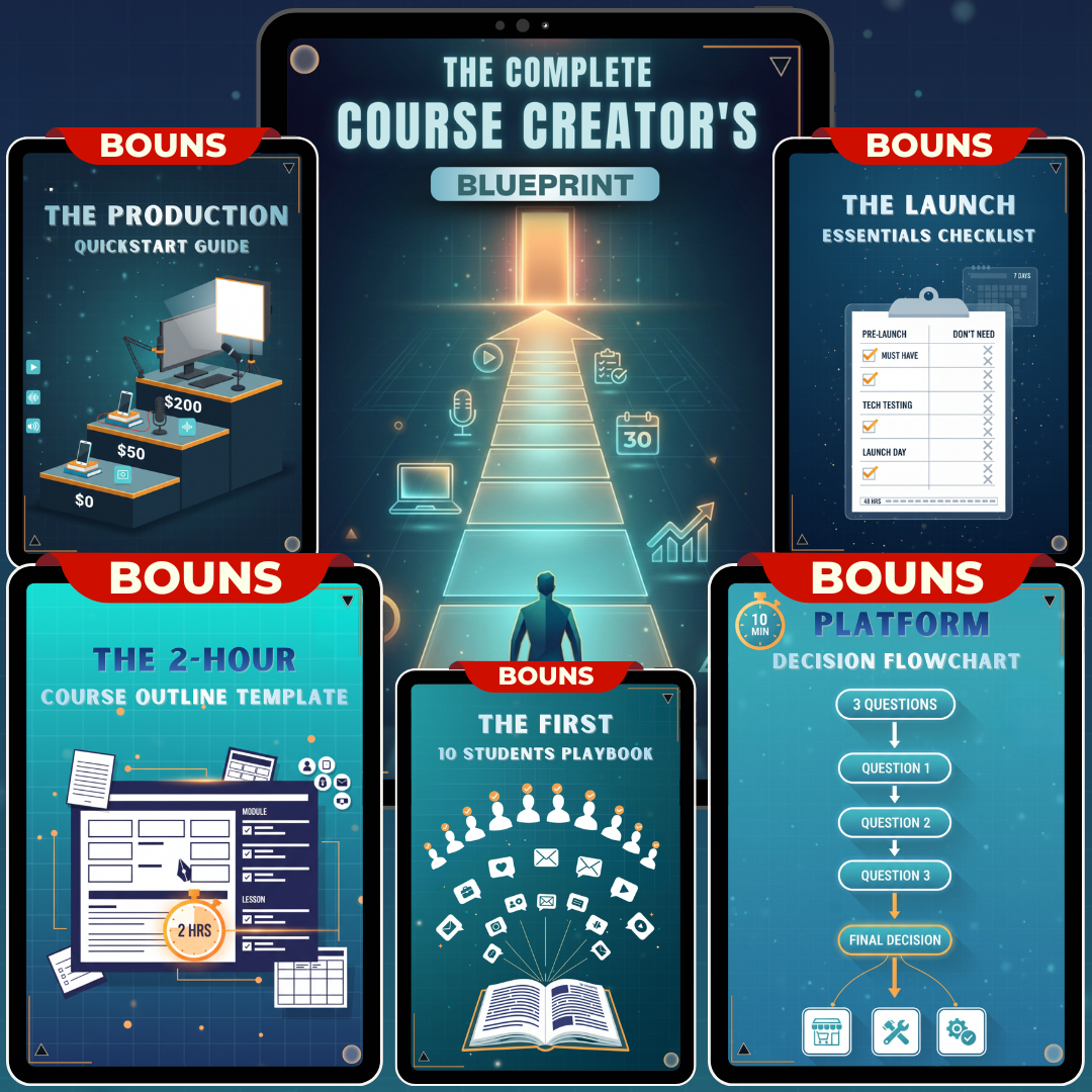 The Complete Course Creator's Blueprint