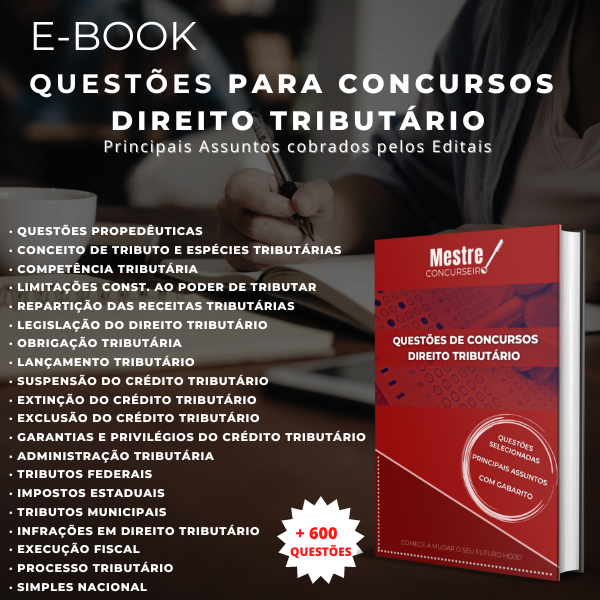 Questões para Concursos – Direito Tributário