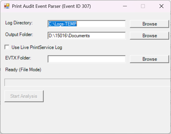 PowerShell Script for Auditing Print Activities via Event ID 307 using ...