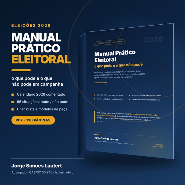 Capa do Manual Prático Eleitoral 2026