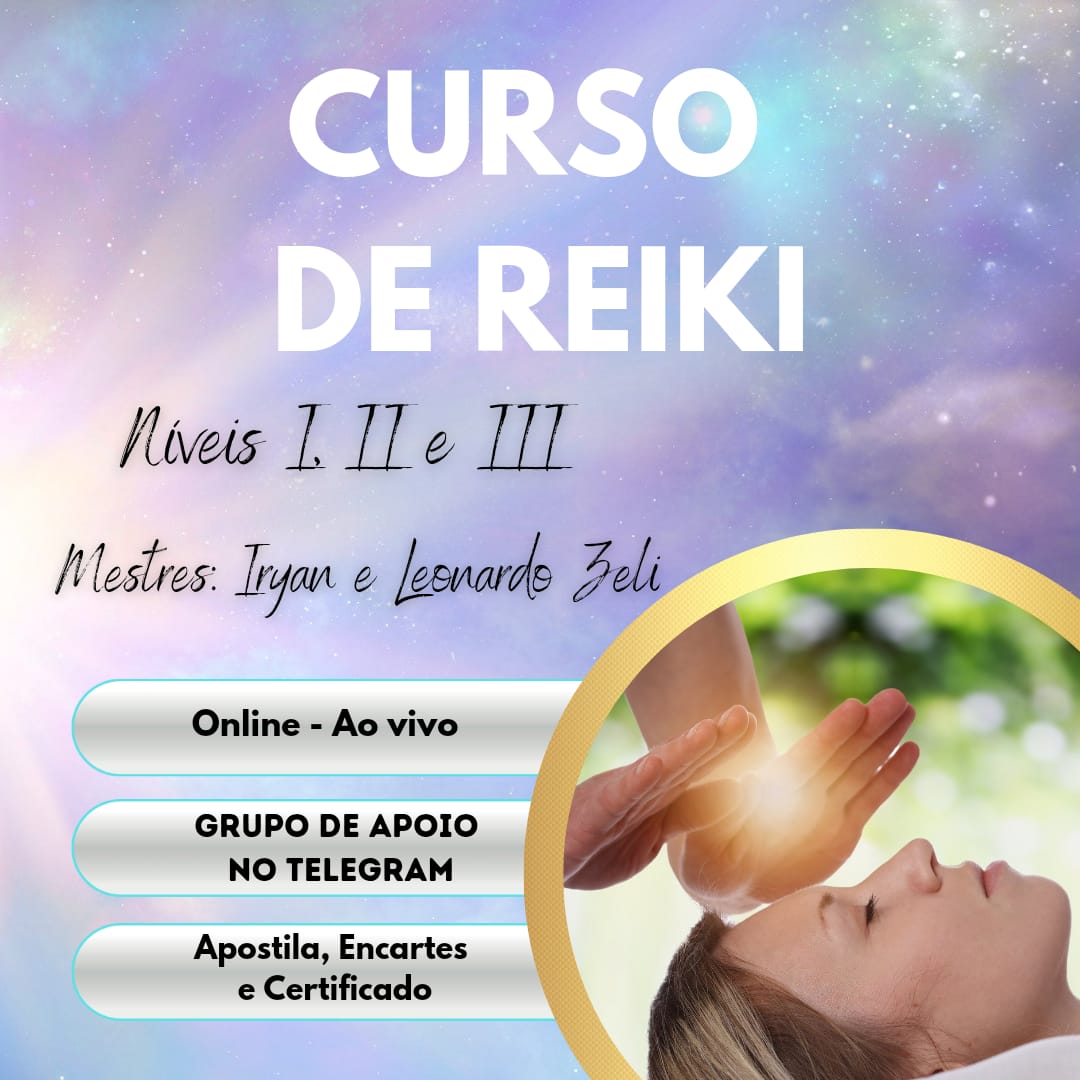 Curso Reiki Nível I ao Nível