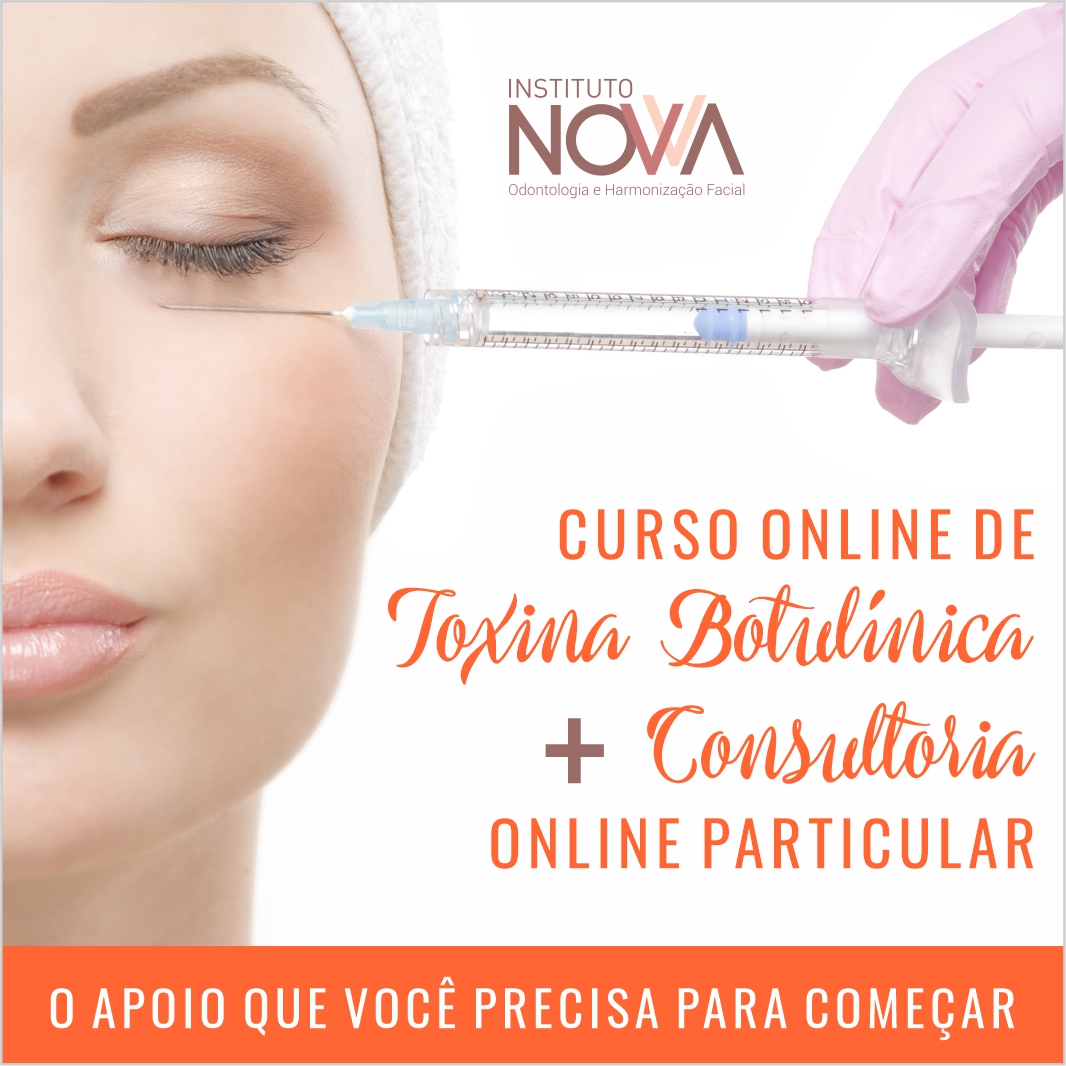 Curso Toxina Botulínica + Consultoria Online Particular