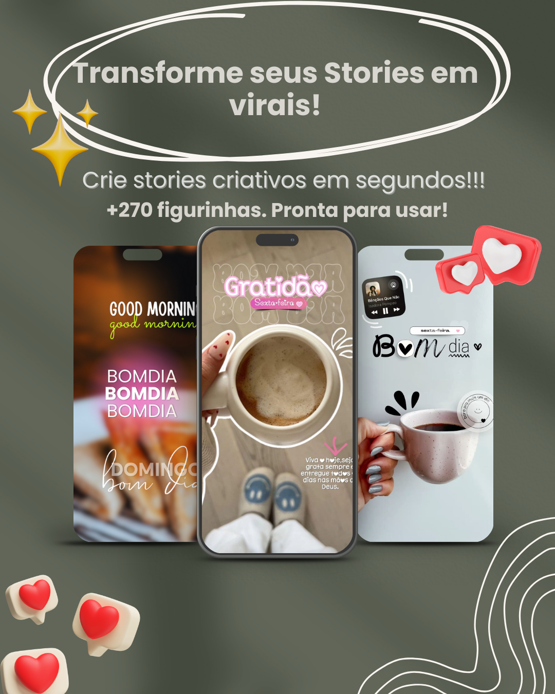 Story Viral – Pack de Figurinhas Criativas para Stories - EDUARDO B...