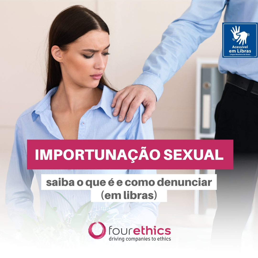 Importunação Sexual: saiba o que é e como denunciar (em libras) - F...