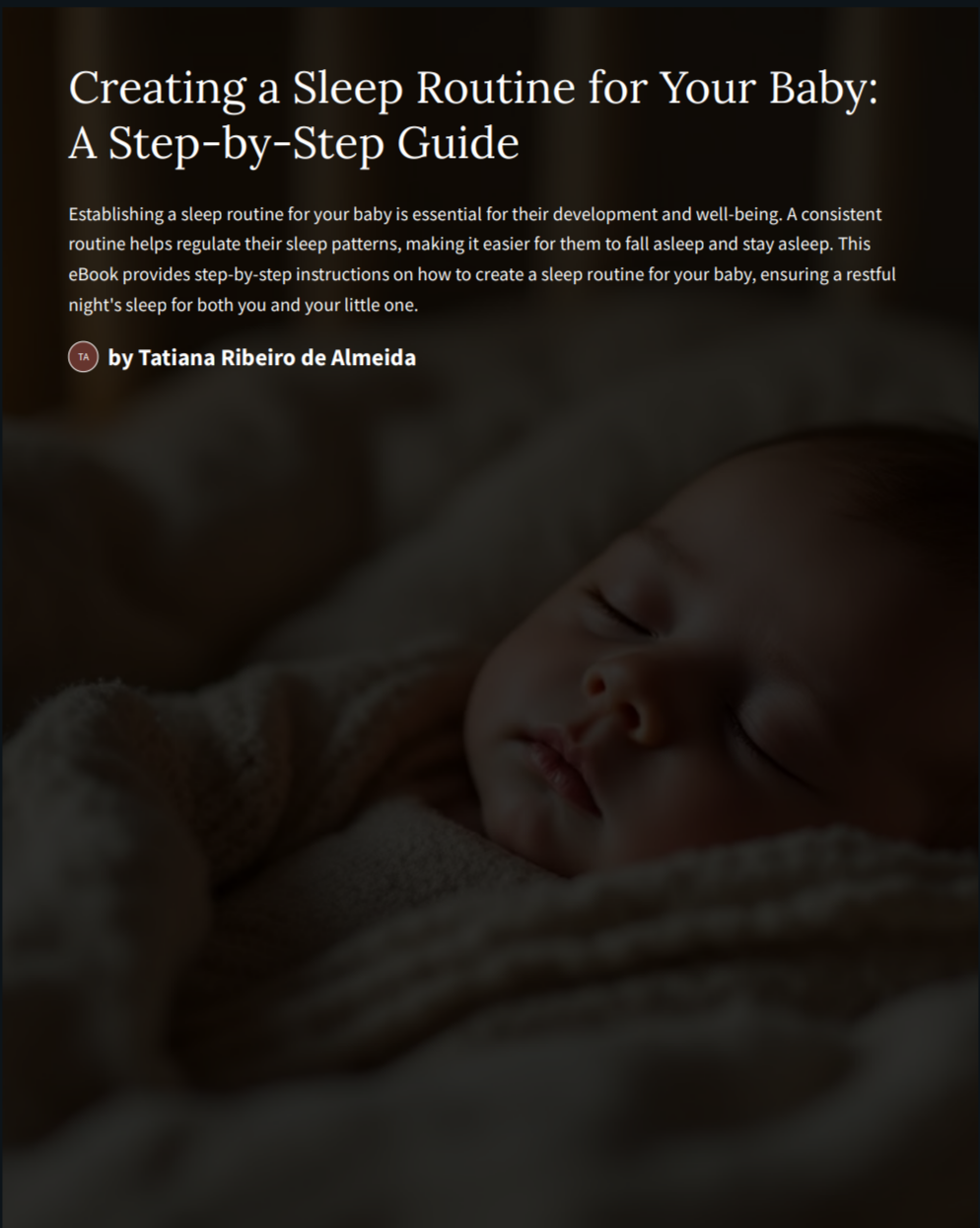 Creating a Sleep Routine for Your Baby: A Step-by-Step Guide - Cinn...